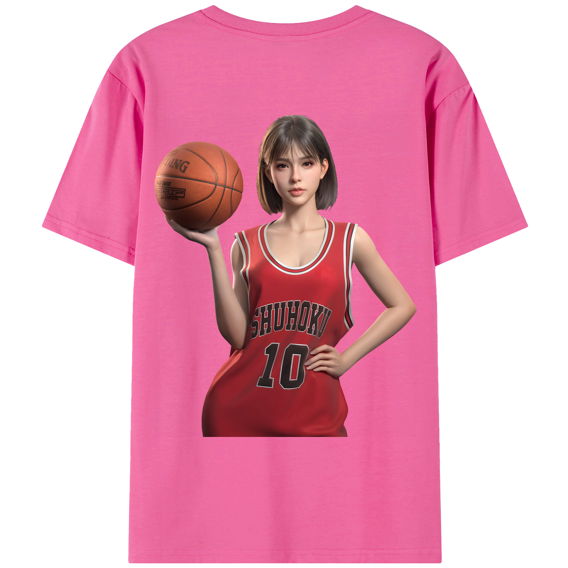 （画像用） SLAM DUNK／スラムダンク レディース半袖Tシャツ(バックプリント)